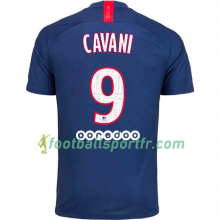 Tenue Paris Saint-Germain Edinson Cavani 9 Domicile 2019-2020 Maillot de Foot